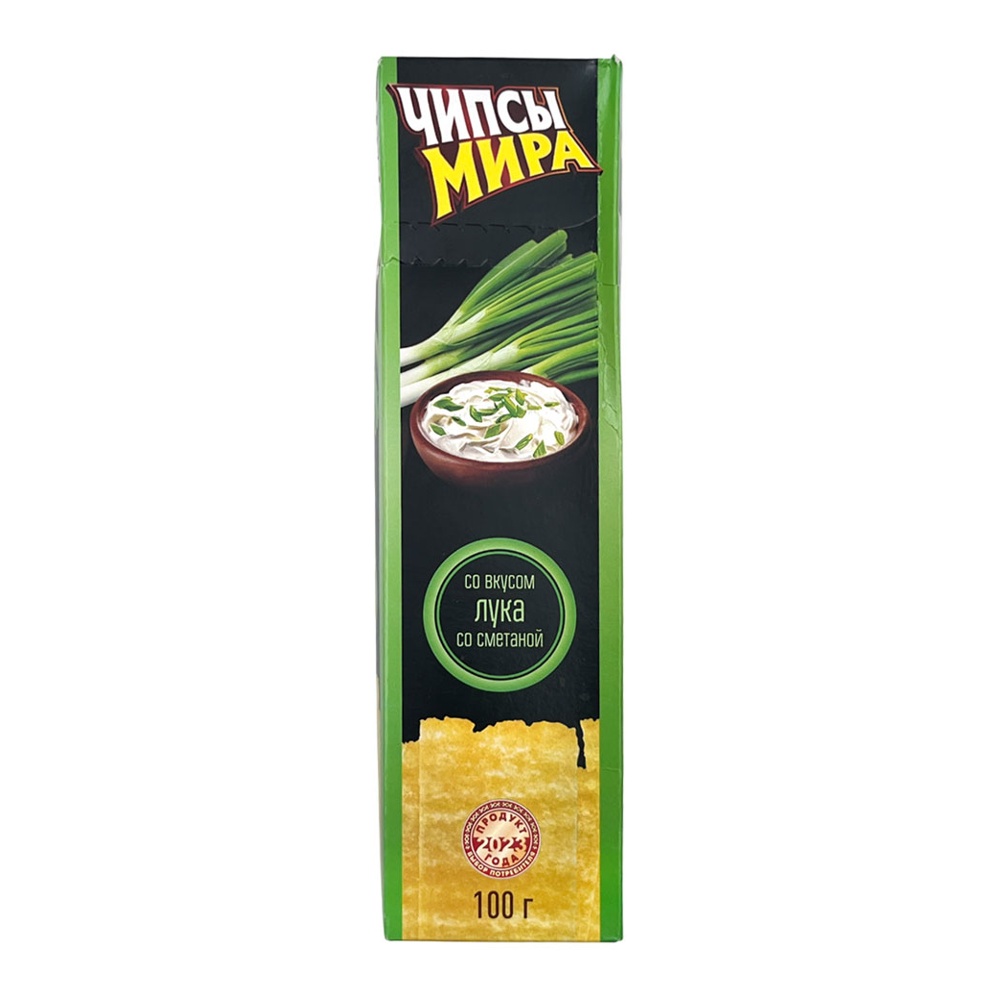 Чипсы Мира 100г Лук-сметана