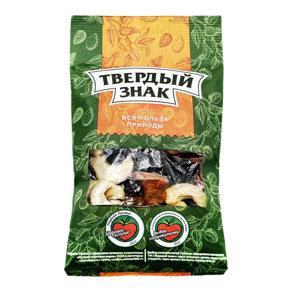 Коктейль сладкий Твердый Знак орехи, изюм 50г