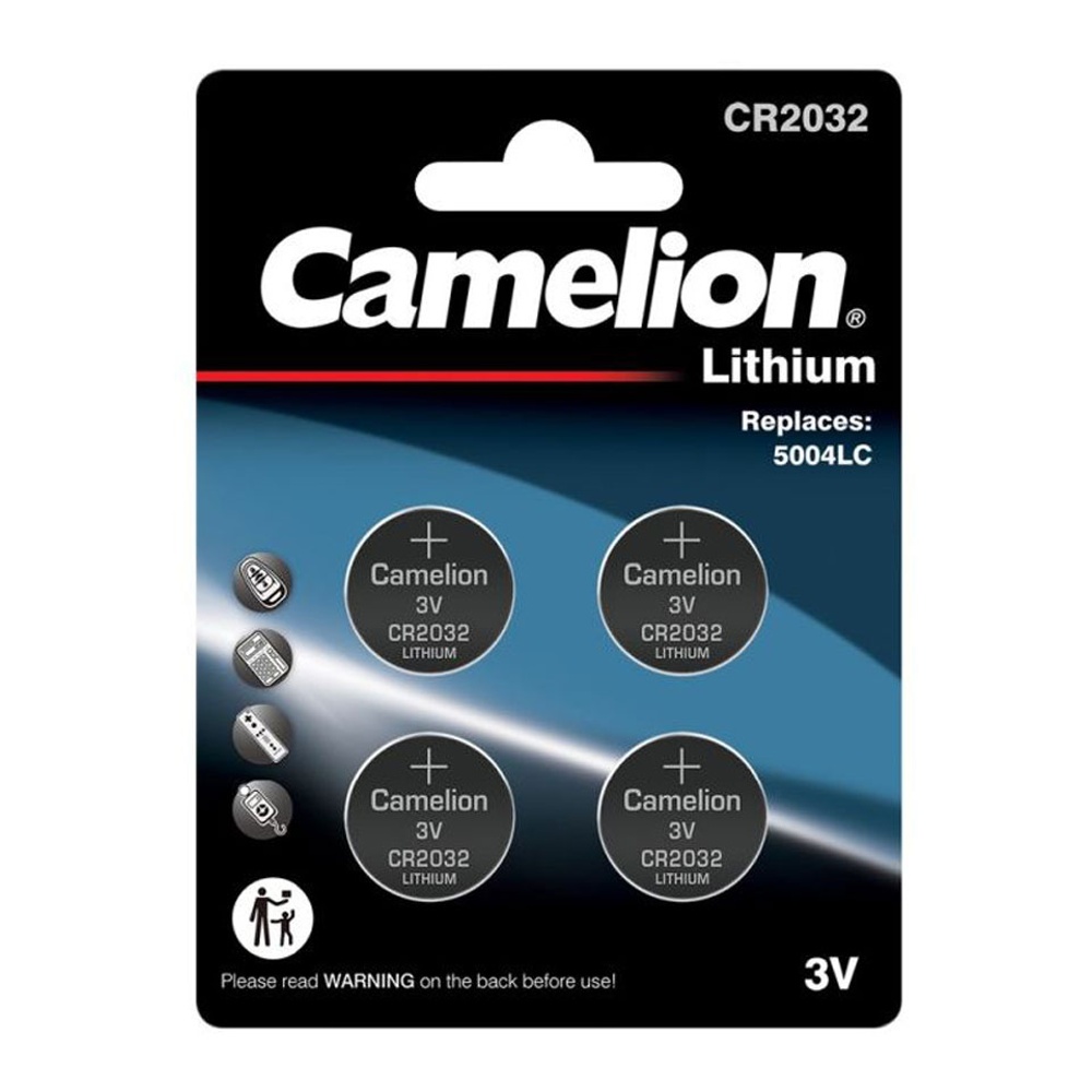 Батарейка Камелион Литиевая CR2032/BL-4 4шт