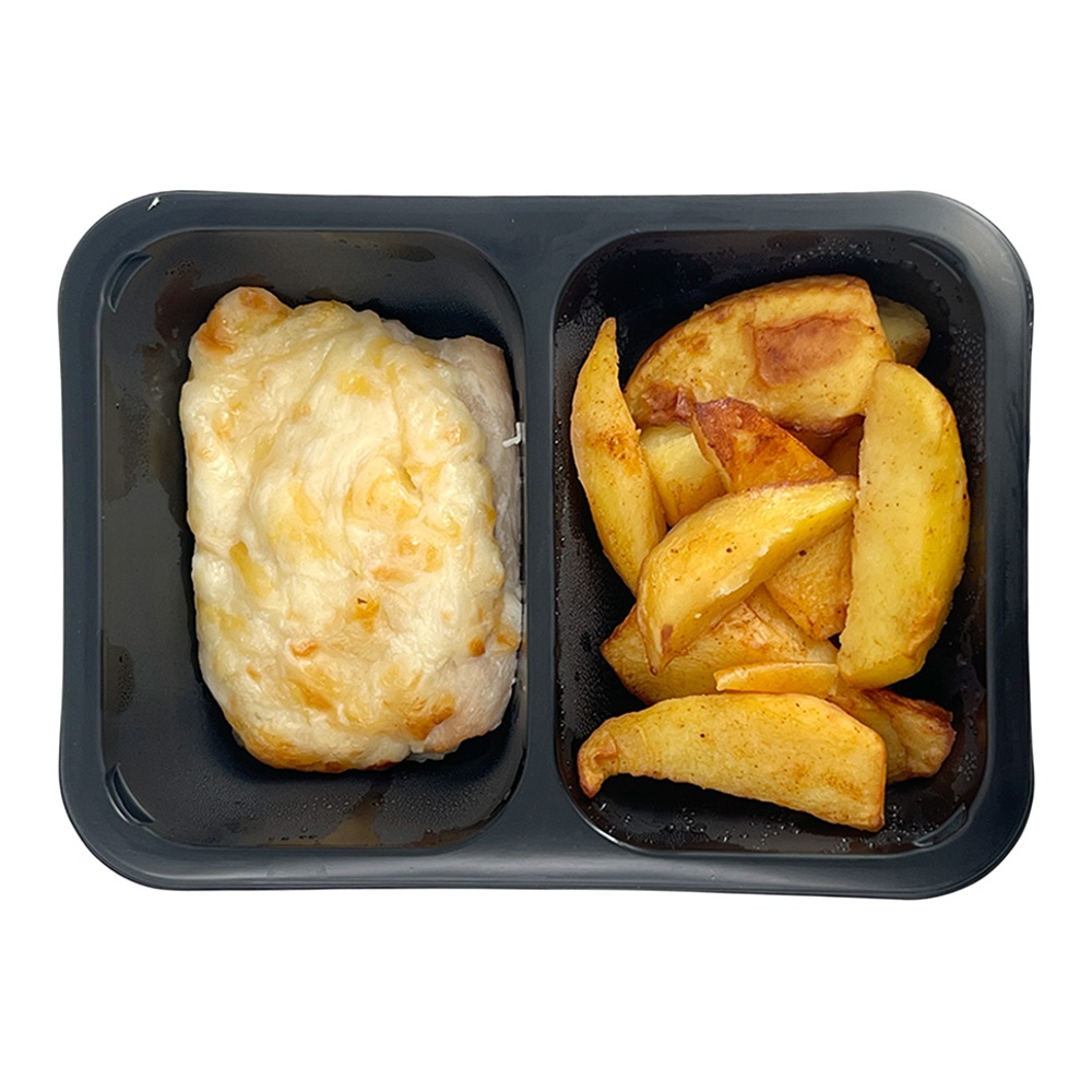 Куриное филе под сыром с картофельными дольками 270г ИП Ананьева