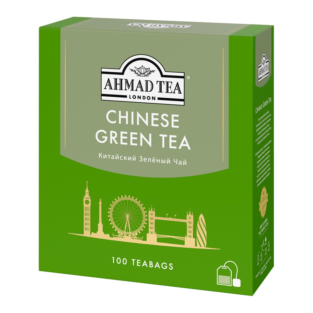 Чай Ахмад Ти Китайский зеленый 100п*1,8г