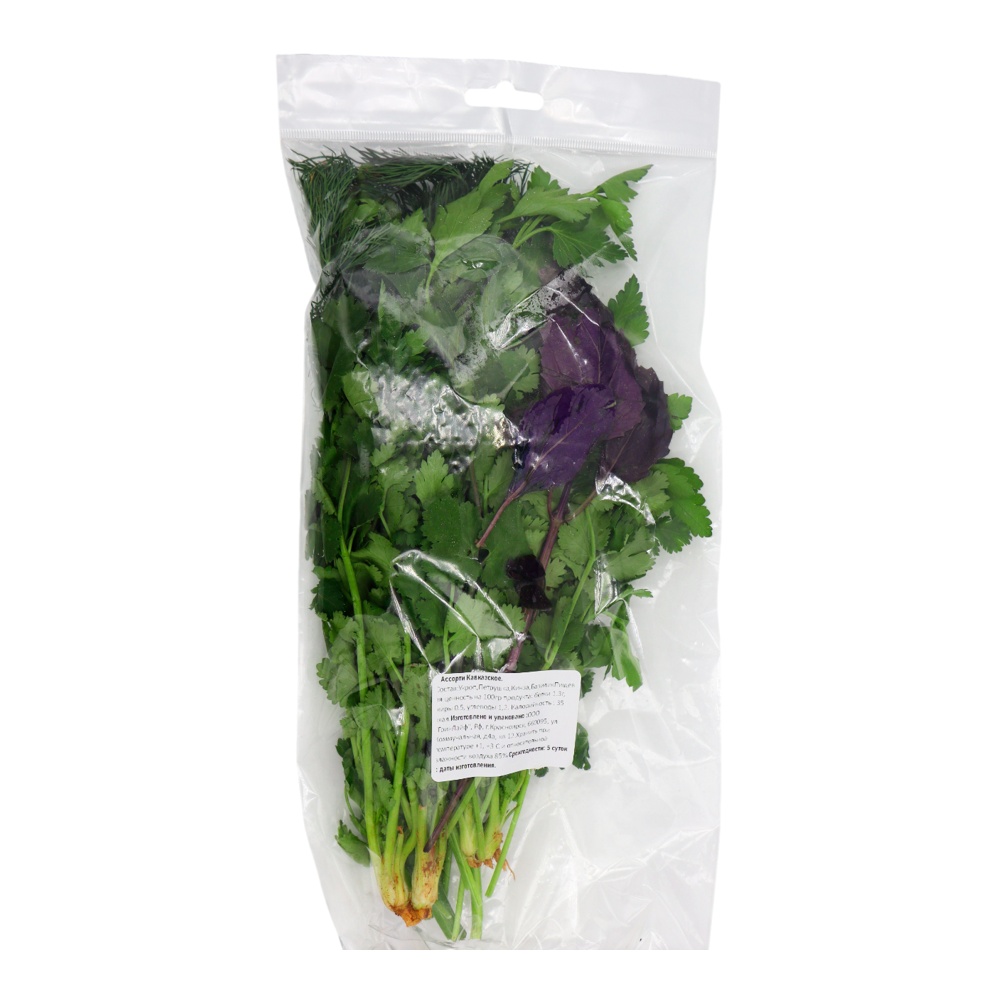 Набор зелени Ассорти Кавказское 100г ГринЛайф
