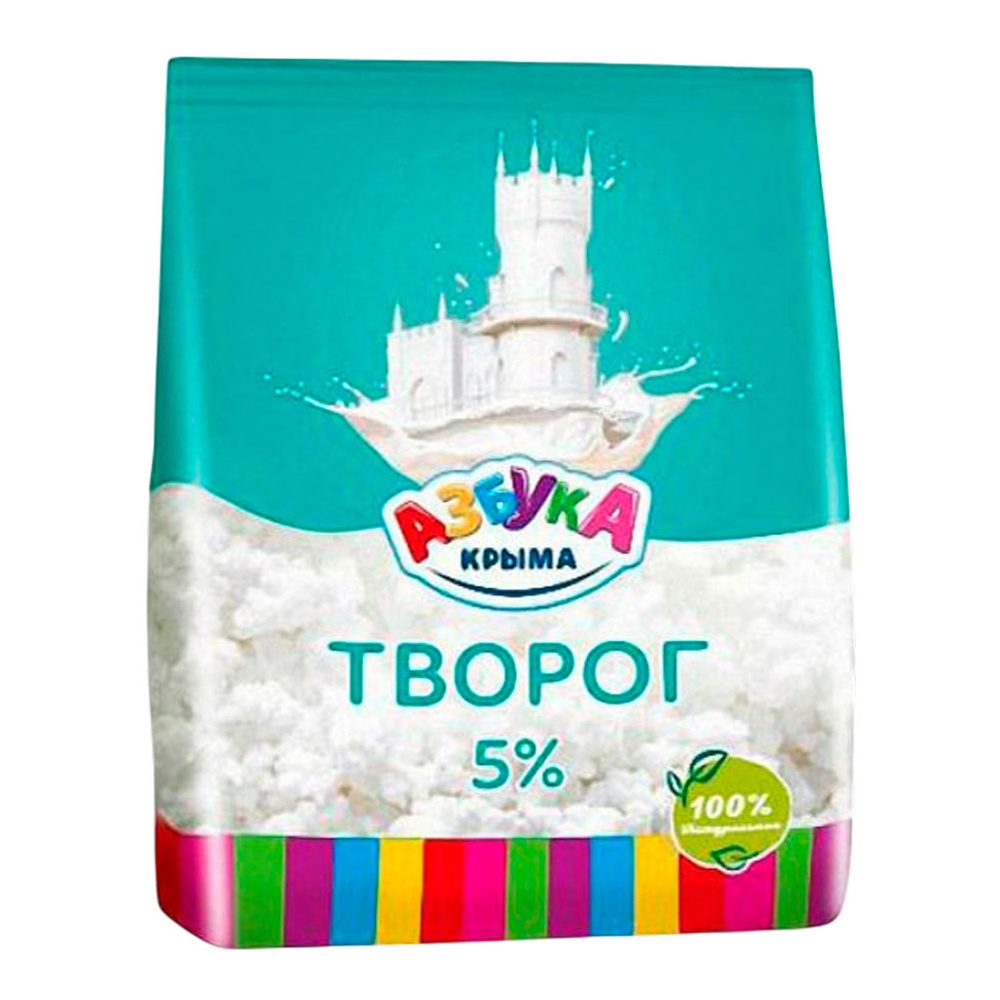 Творог Азбука Крыма 5% 300г пакет