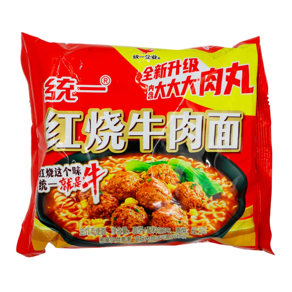 Лапша Юниф со вкусом тушеной говядины 100г м/п