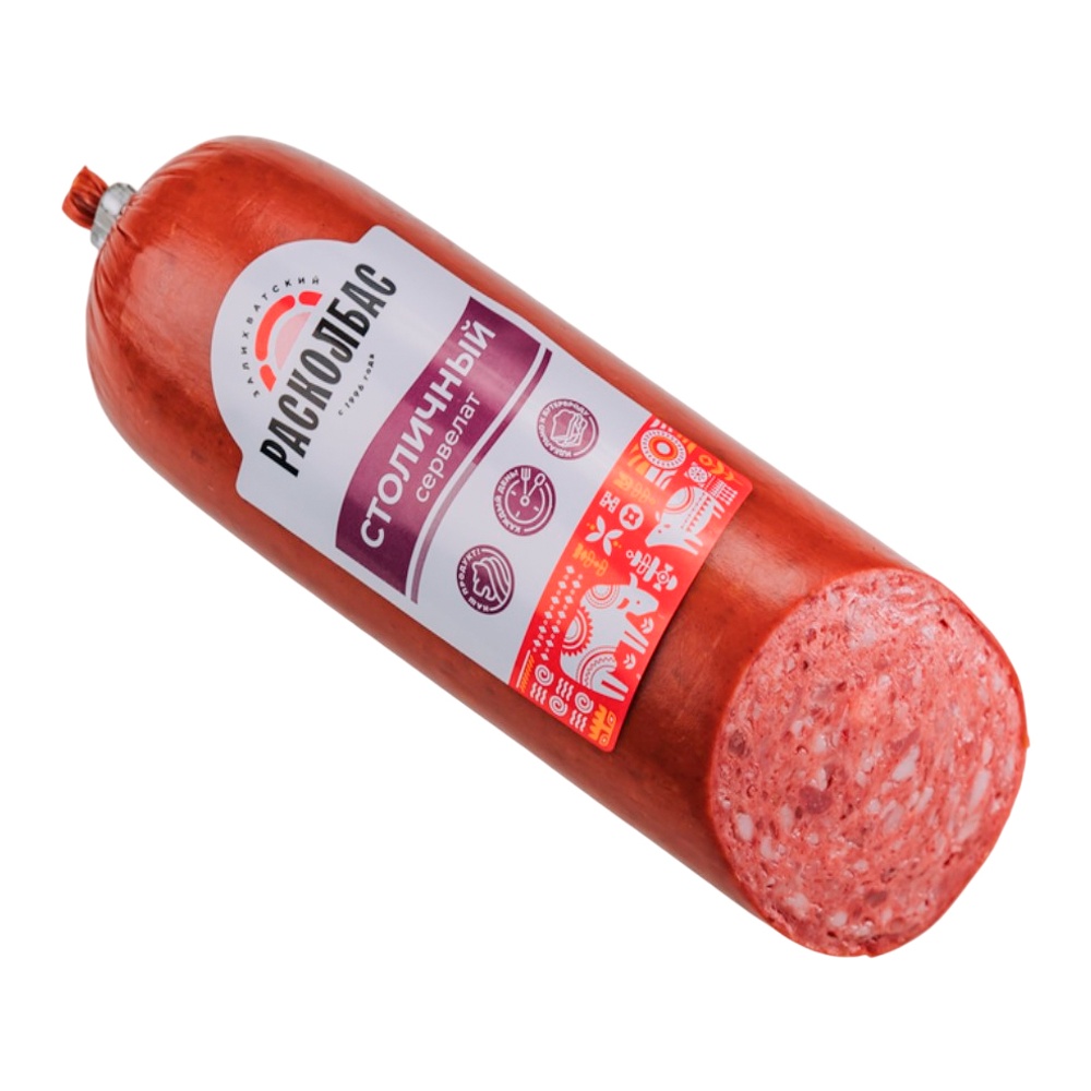 Сервелат Столичный п/к 300г в/у Залихватский Расколбас