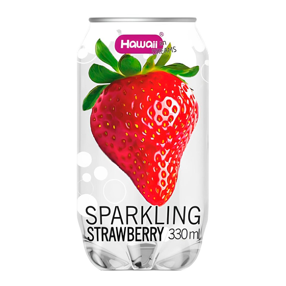 Напиток газир Гавайские мечты со вкусом клубники 0,33л пл/б
