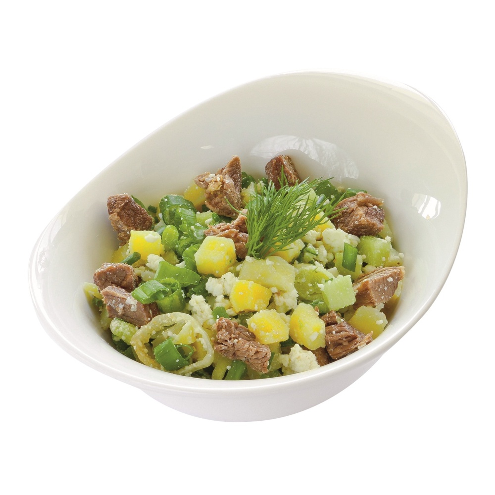 Окрошка с говядиной 100г Удачная гастрономия