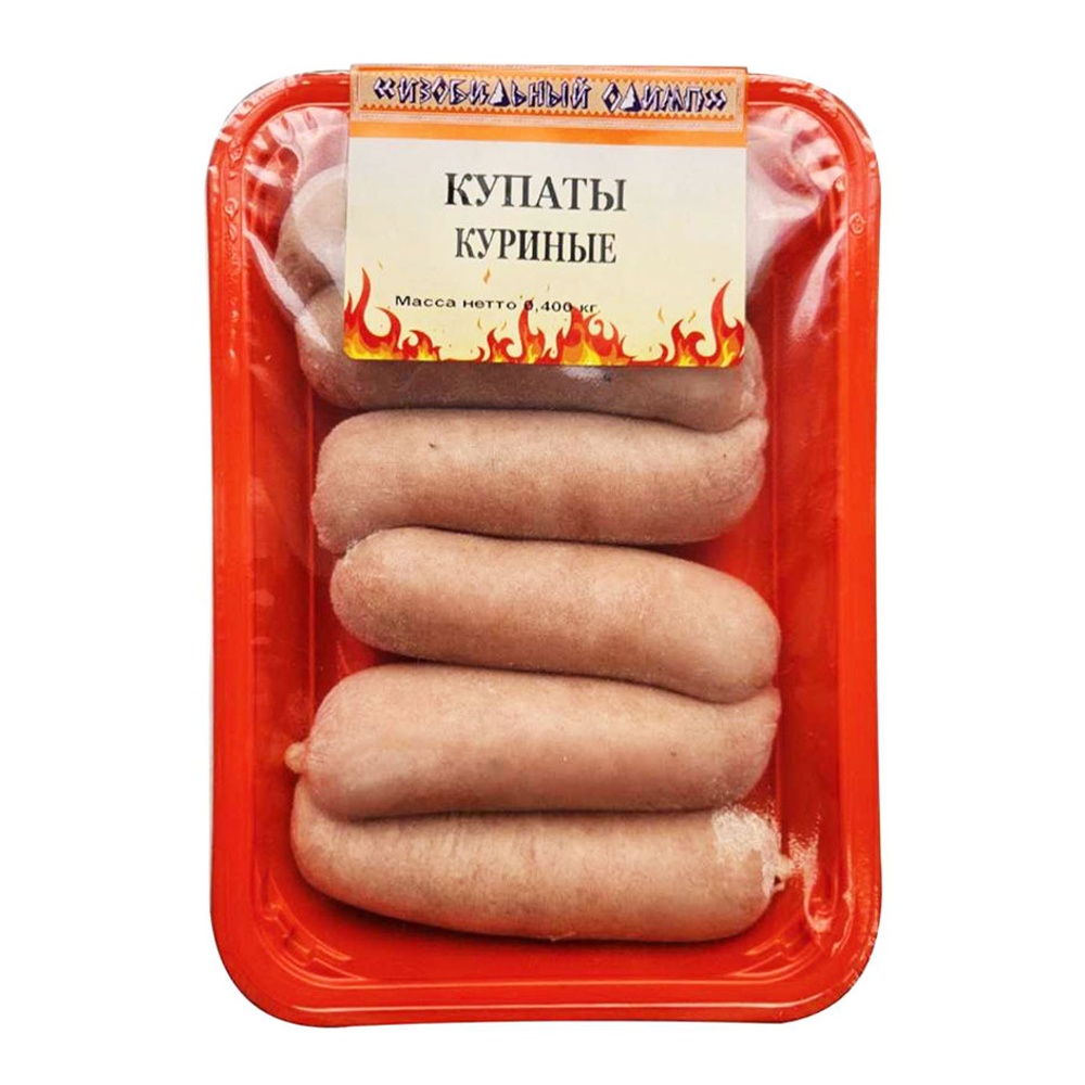 Купаты куриные с/м 400г Олимп