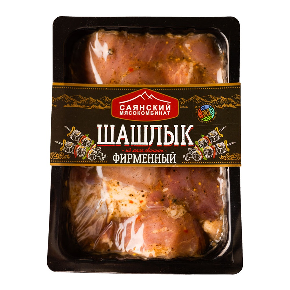Шашлык Фирменный охлажденный 1000г Саянский МК