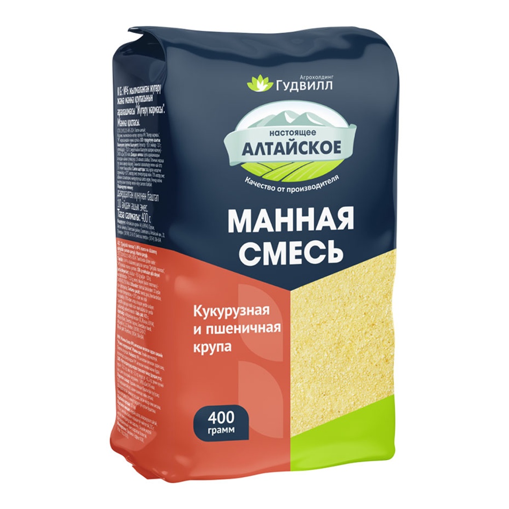 Крупа Настоящее Алтайское Манная смесь 400г