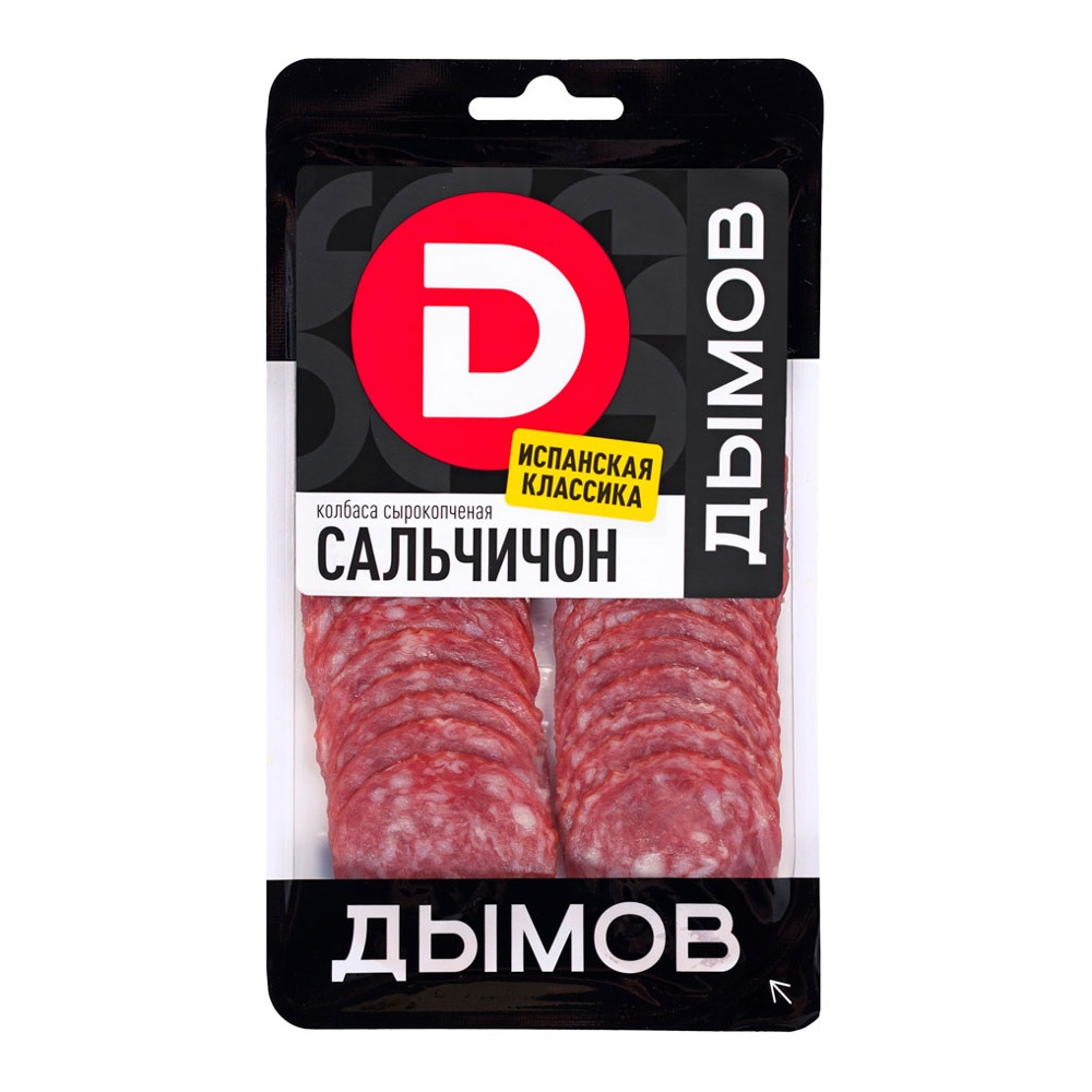 Колбаса Дымов Сальчичон с/к 80г з/с нарезка