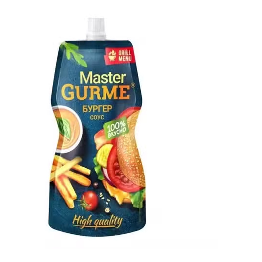 Соус Мастер Гурме Бургер 200мл дой-пак