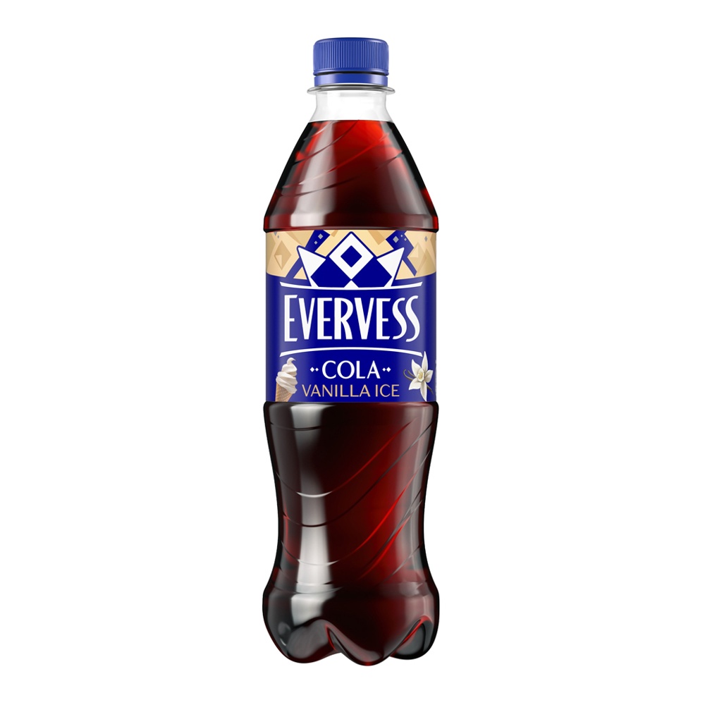 Напиток газир Эвервесс Кола Ванильное мороженое 0,5л пл/б