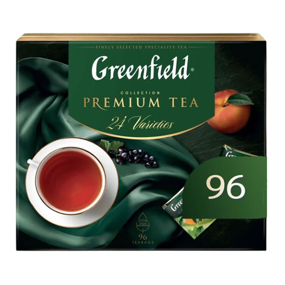 Набор чая и чайных напитков Гринфилд Премиум Ти 24 вида 164,4г