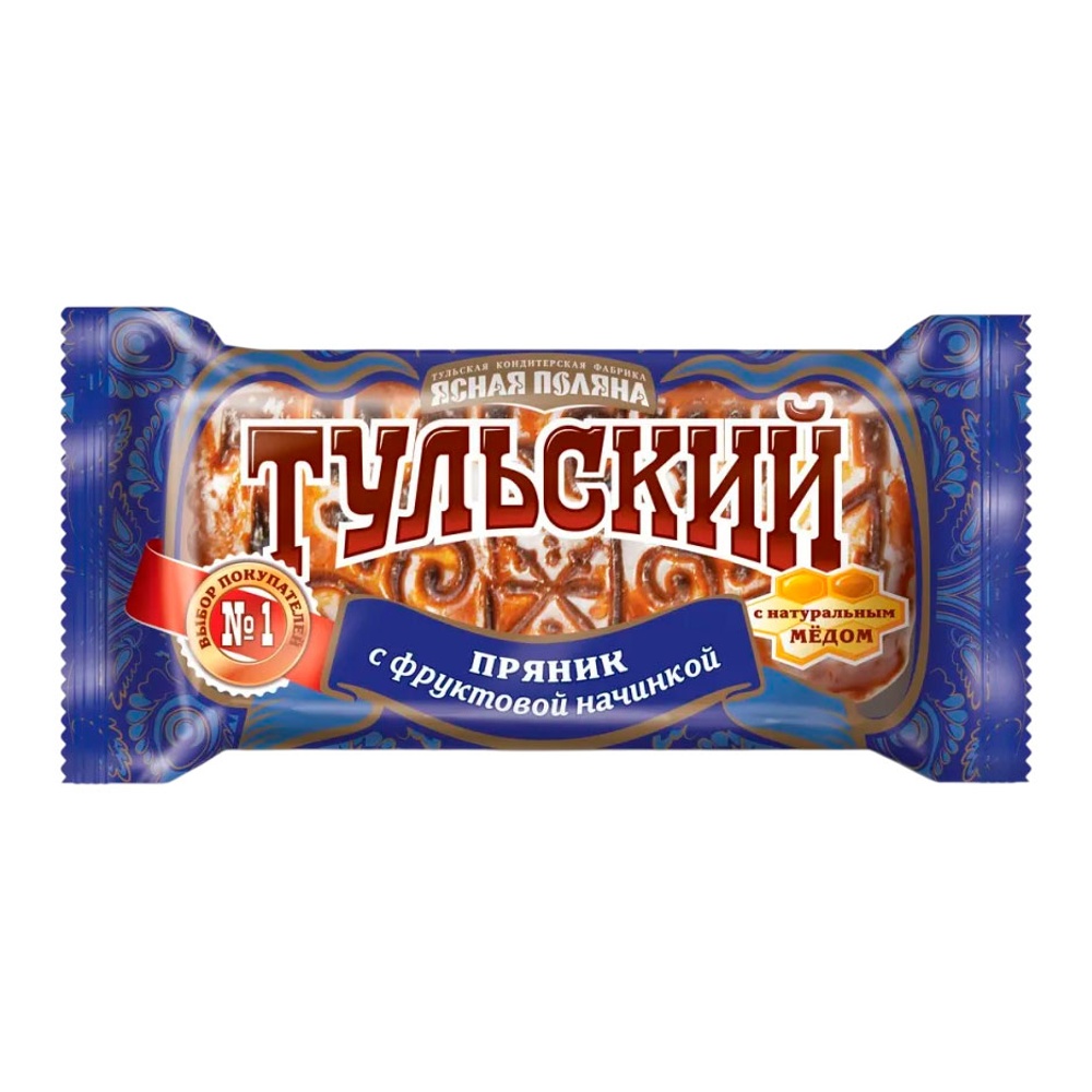 Пряник Тульский с фруктовой начинкой 130г