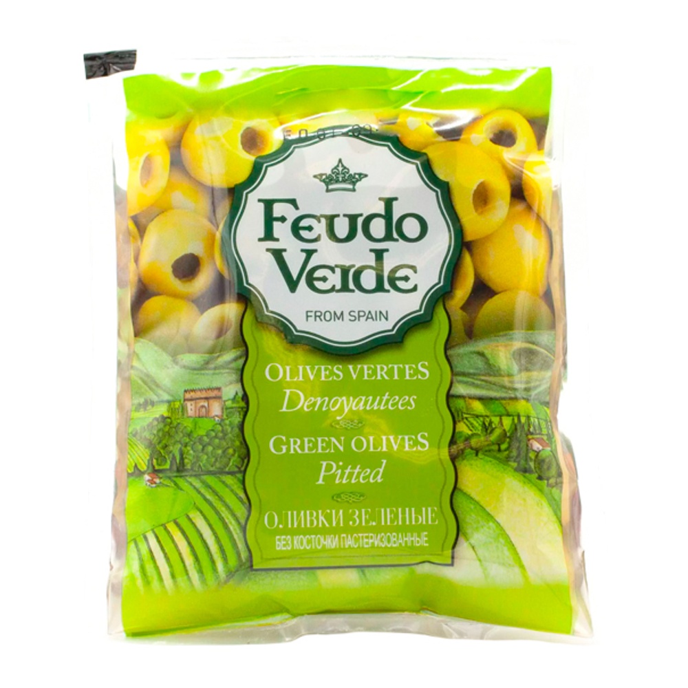 Оливки Феудо Верде б/к 170г пл/у