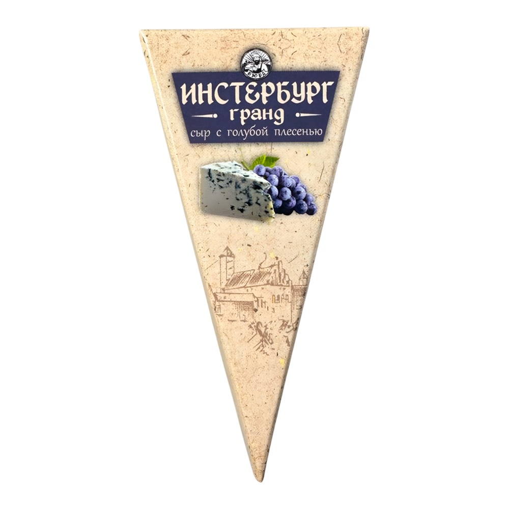 Сыр Инстербург Гранд с голубой плесенью 50% 100г