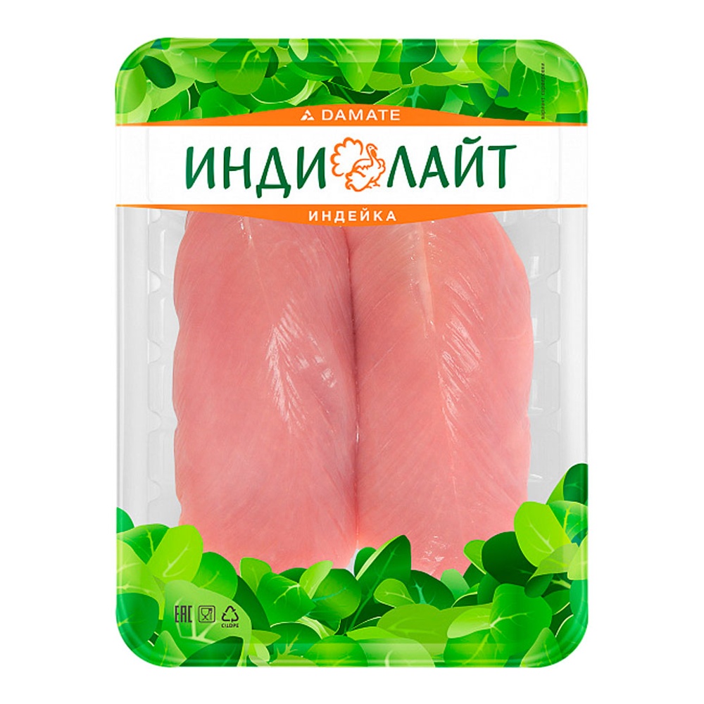 Филе индейки малое охлажденное 1000г в в/у ИндиЛайт