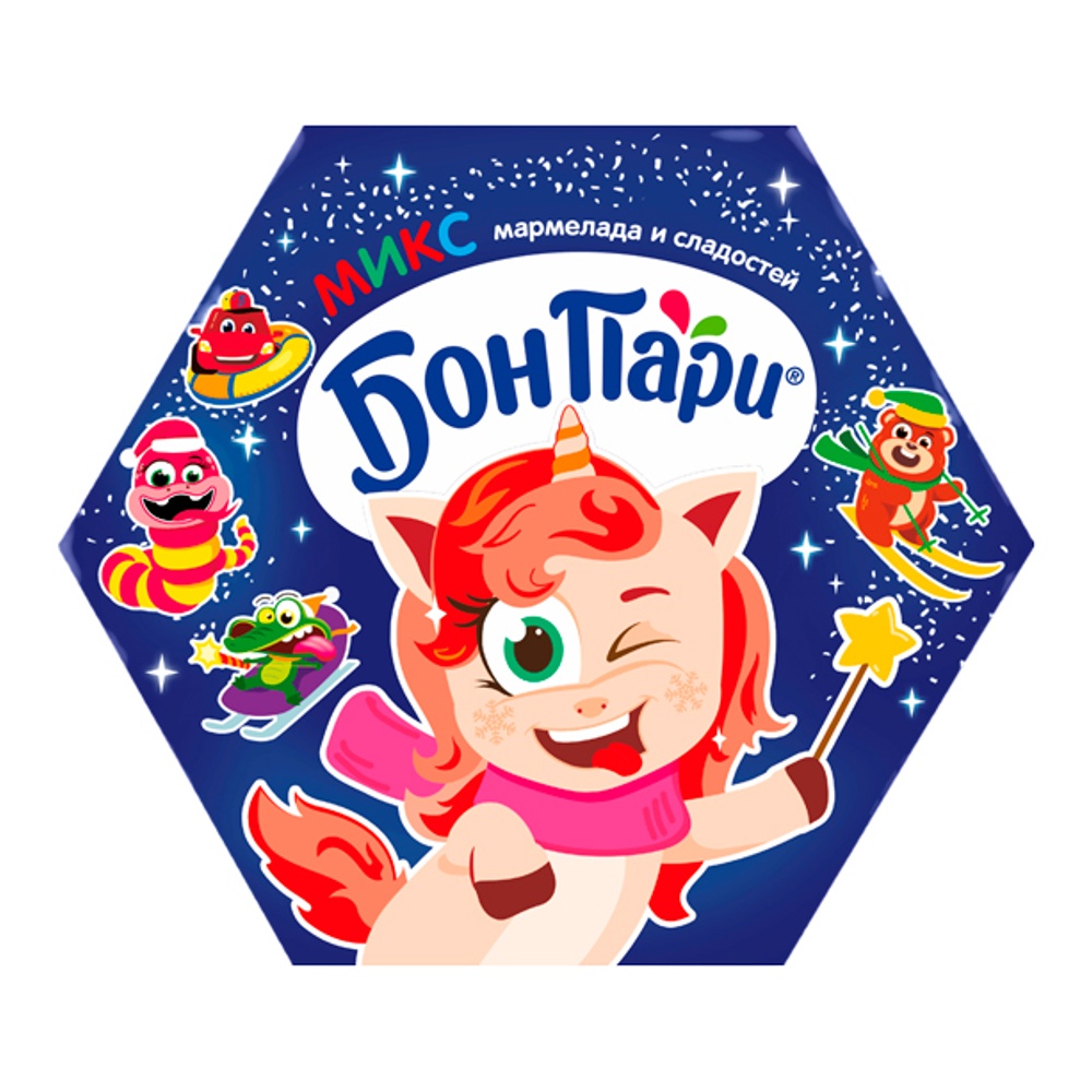 Набор кондитерских изделий Бон Пари и веселая компания 376г