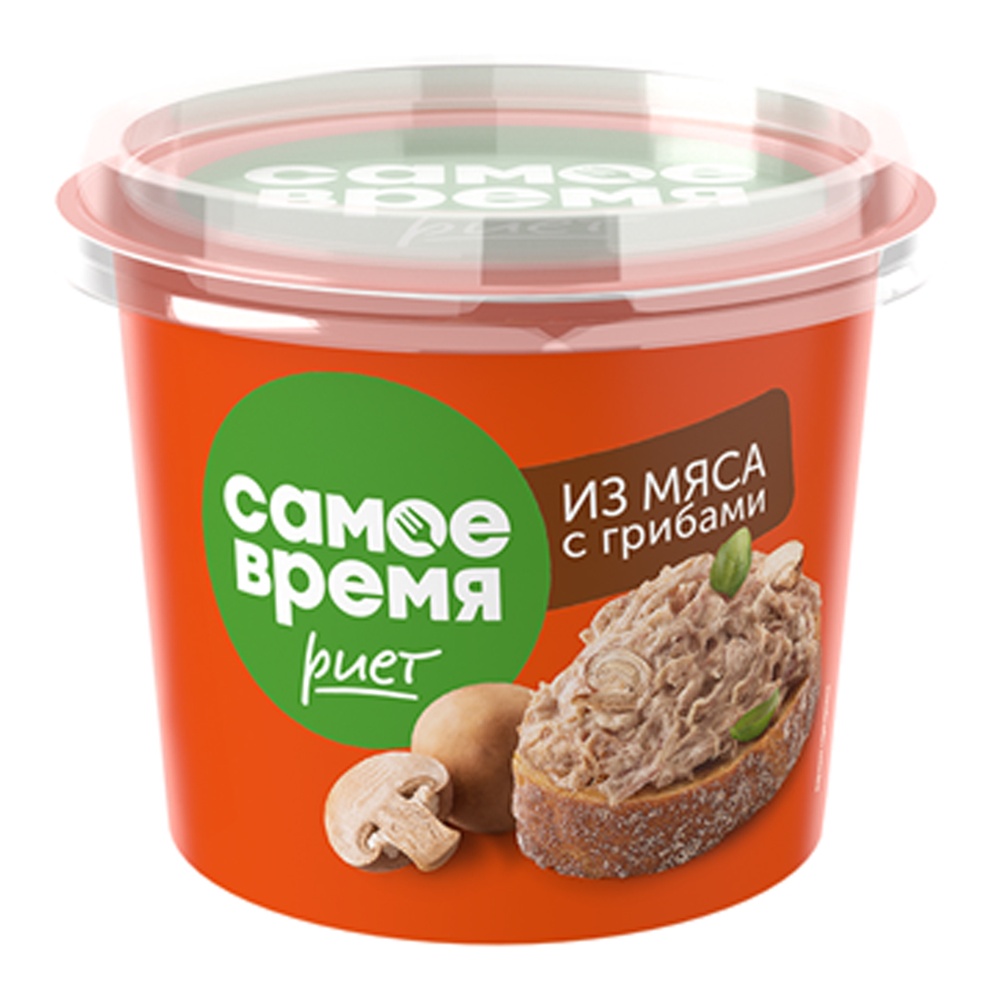 Риет Санта Бремор Самое время из мяса с грибами 150г ст/б