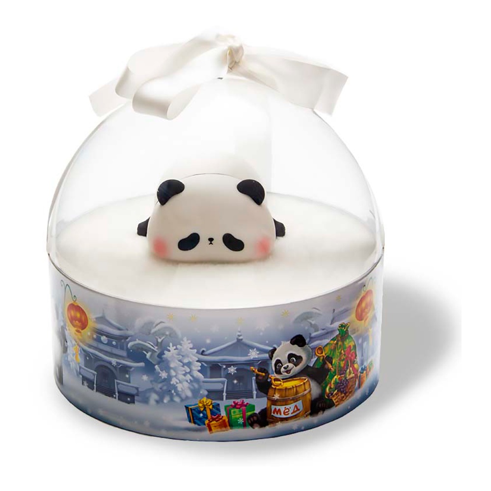 Подарок новогодний ИП Ярошенко Панда-ночник 1000г ж/б