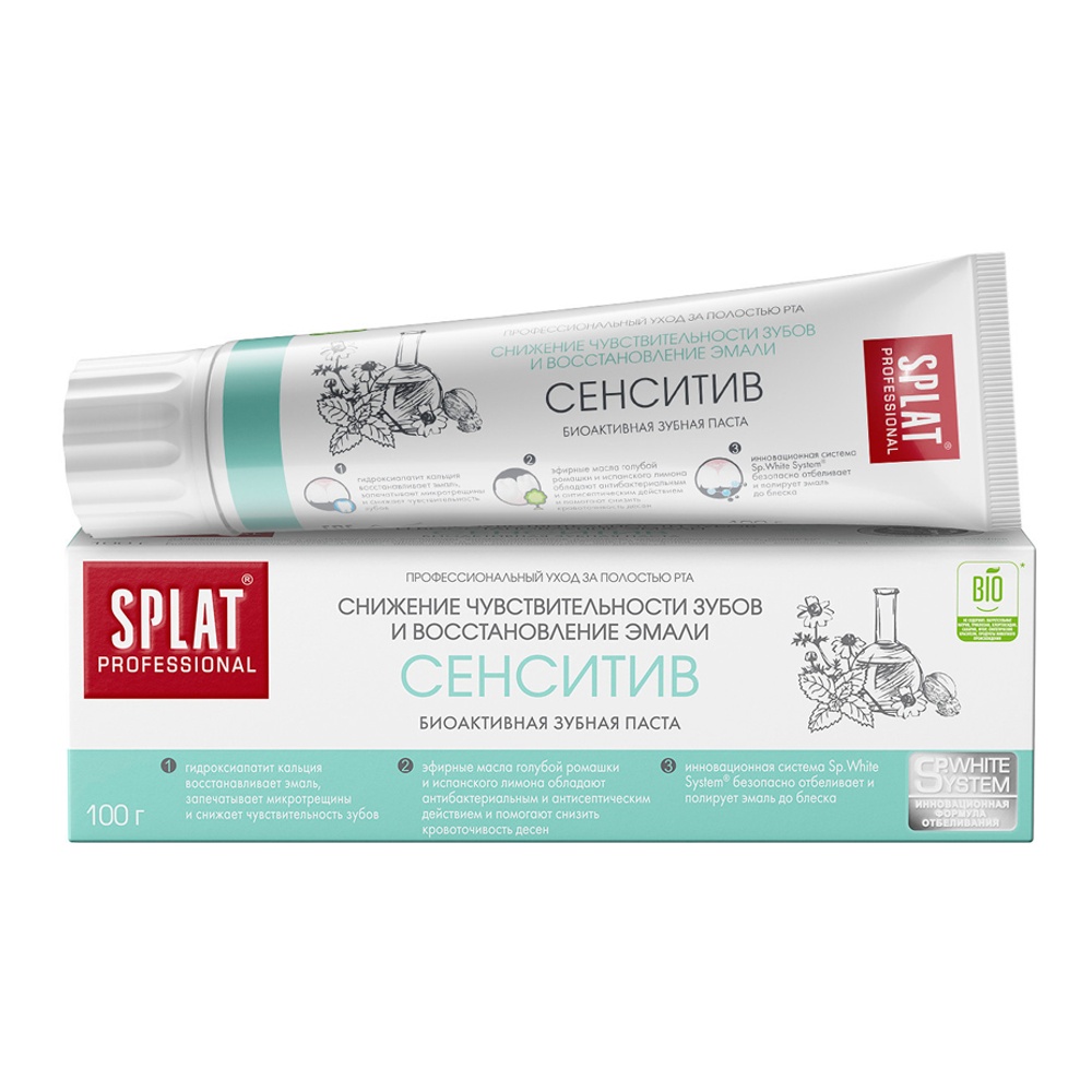 Зубная паста Сплат Профешнл Сенситив 100г