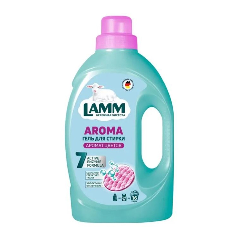 Ср-во Ламм Арома гель д/стирки Аромат цветов 1,04л