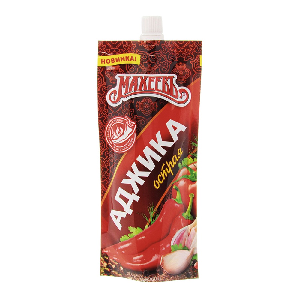 Аджика Махеевъ Острая 140г с дозатором