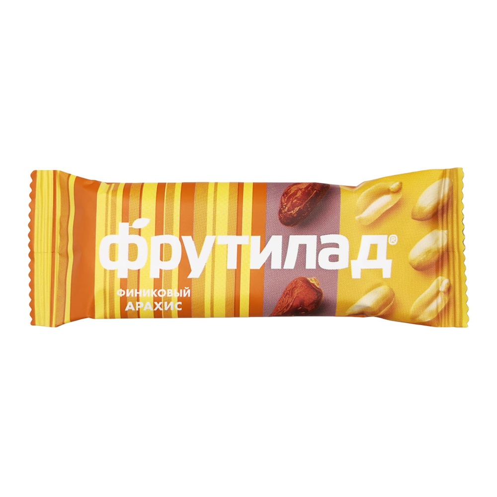Батончик финиковый Фрутилад с арахисом 42г