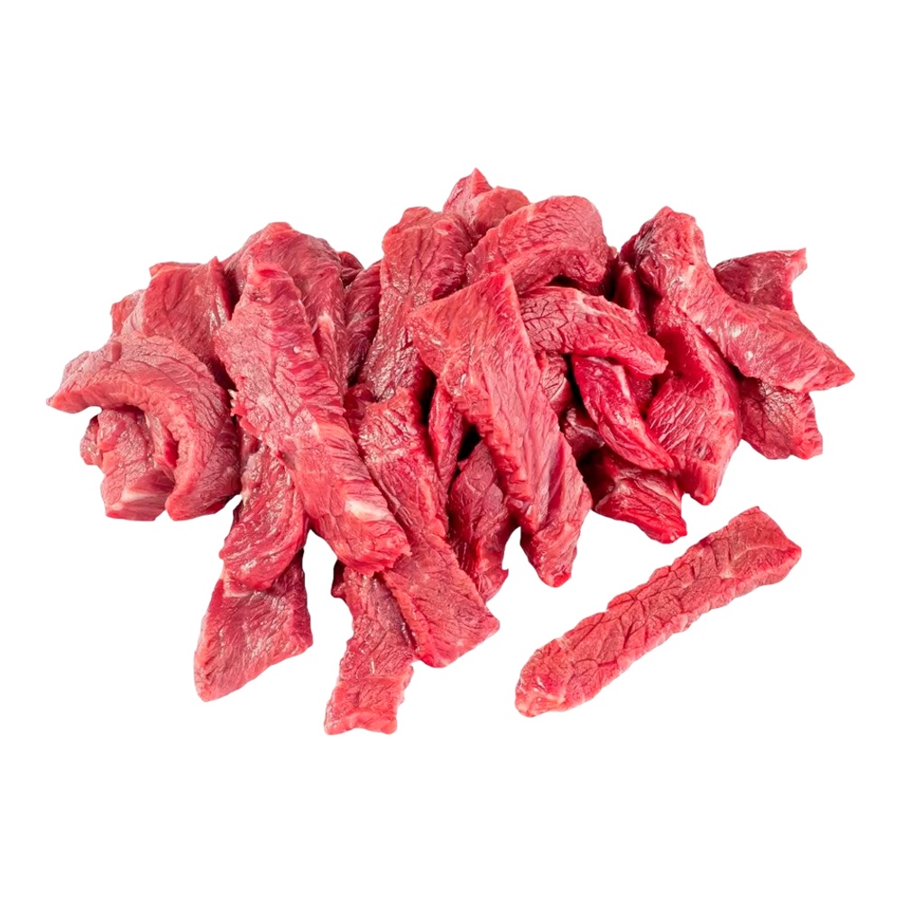 Бефстроганов из говядины вес