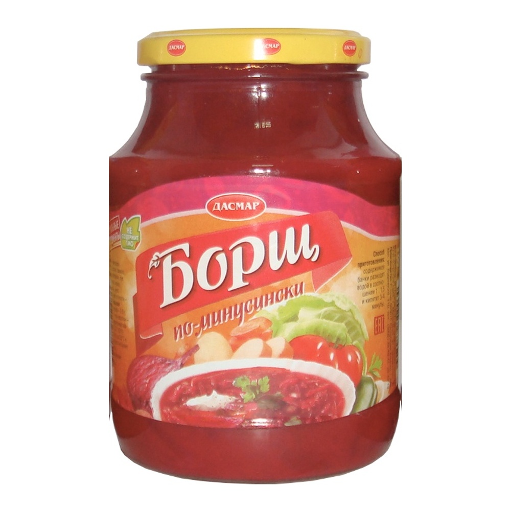 Борщ Дасмар со свежей капустой По-минусински 500г