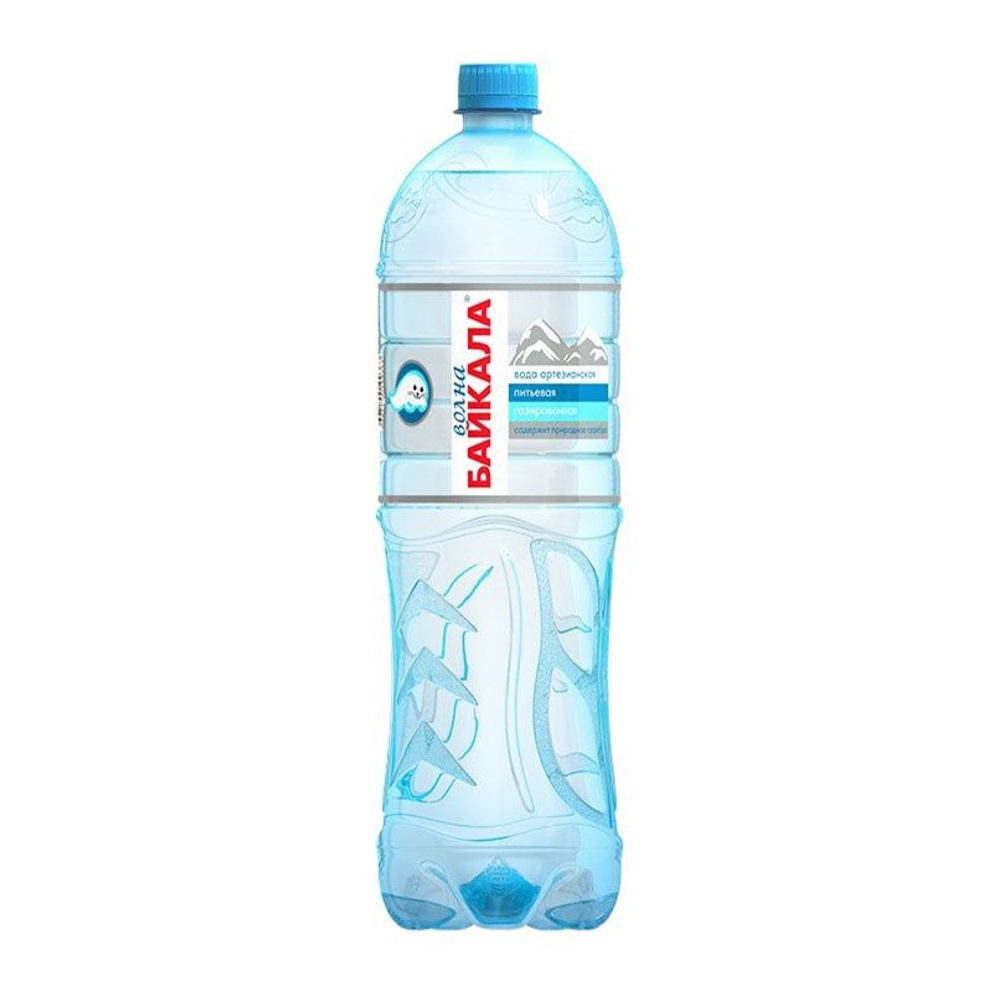 Вода питьевая Волна Байкала газированная 1,5л