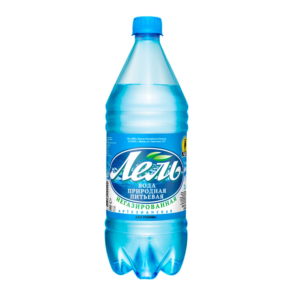 Вода питьевая Лель артезианская негазированная 1л пл/б