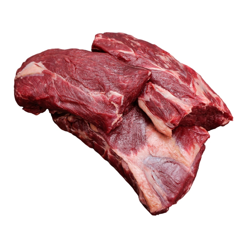 Вырезка говяжья толстый край на кости вес