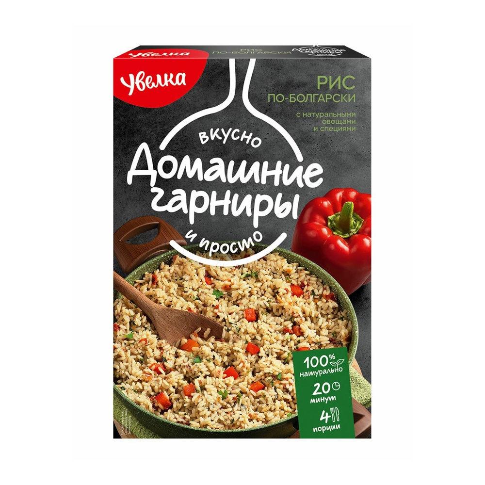 Гарнир Увельский Рис По-болгарски 150г*2