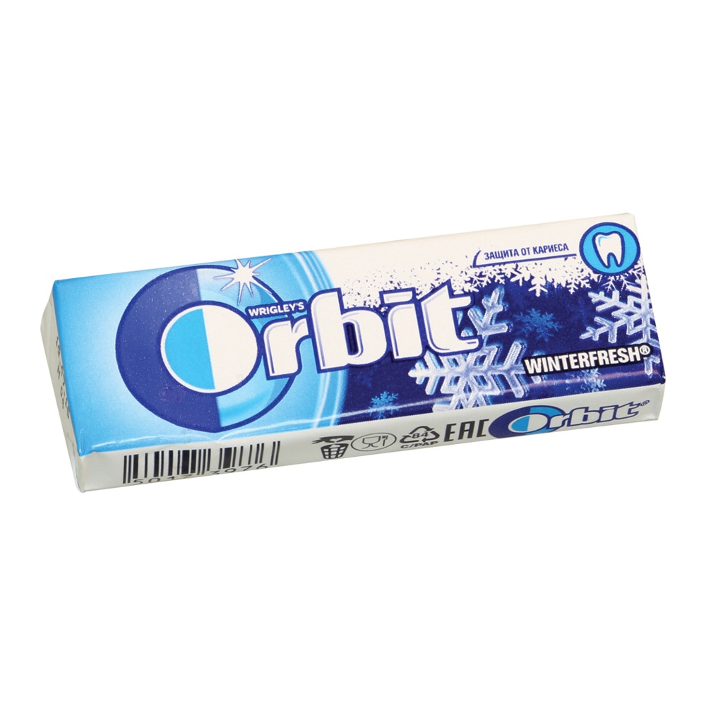 Жев резинка Орбит Зимняя свежесть 13,6г