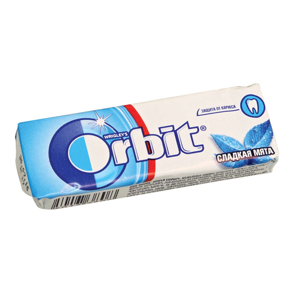 Жев резинка Орбит Сладкая мята 13,6г