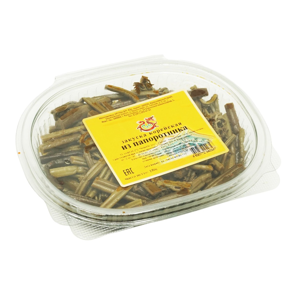 Закуска корейская из папоротника 150г  Чинсон