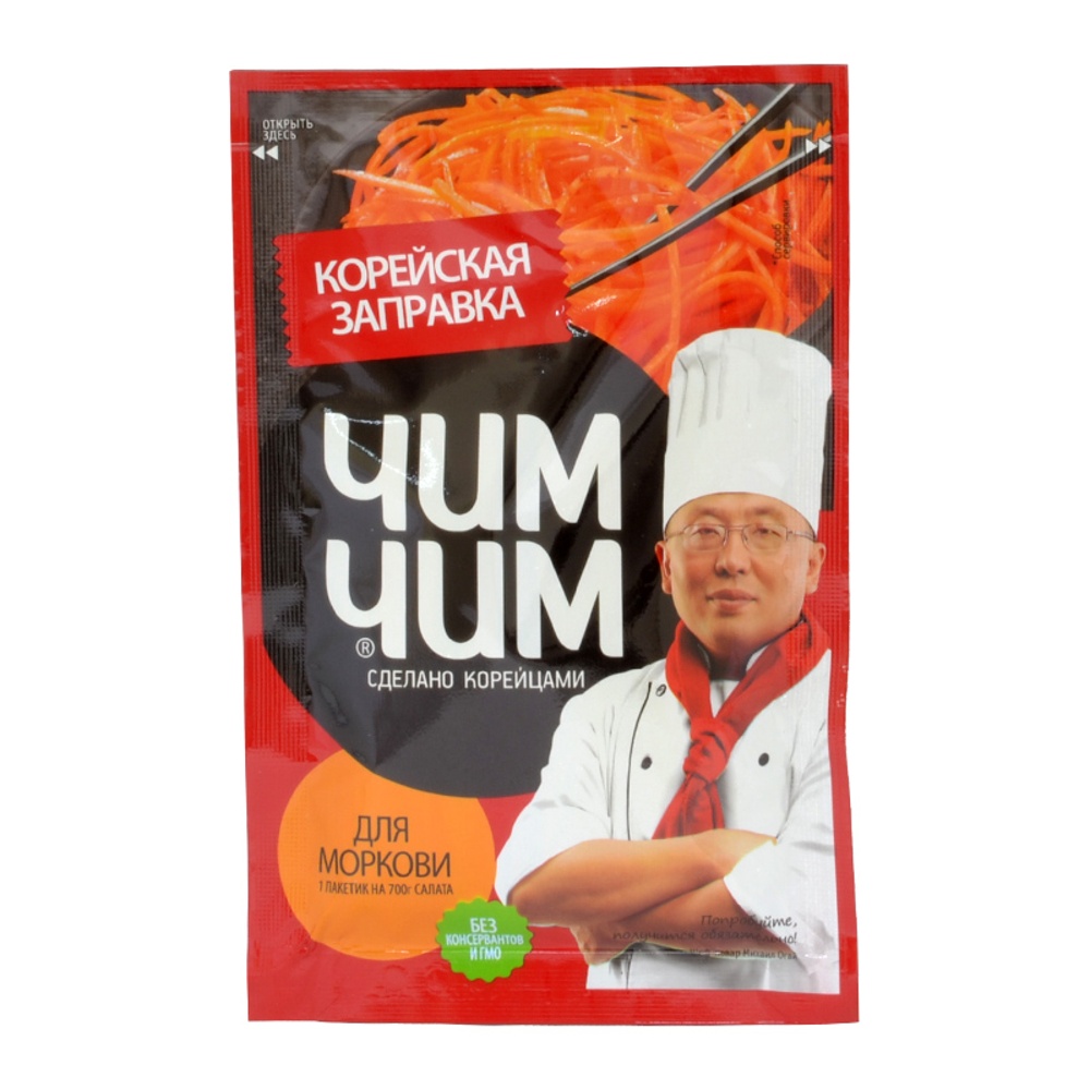 Заправка корейская Чим Чим для моркови 60г