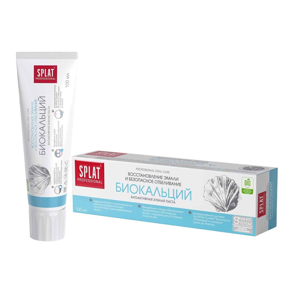 Зубная паста Сплат Профешнл Биокальций 100мл