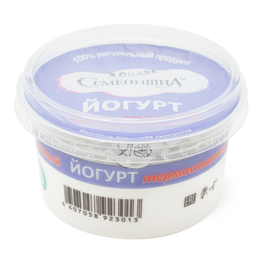 Йогурт Семенишна 3,5% 180г натуральный
