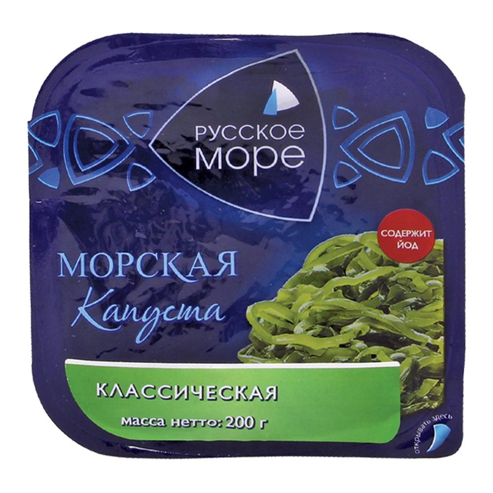 Капуста морская Русское море Классическая 200г