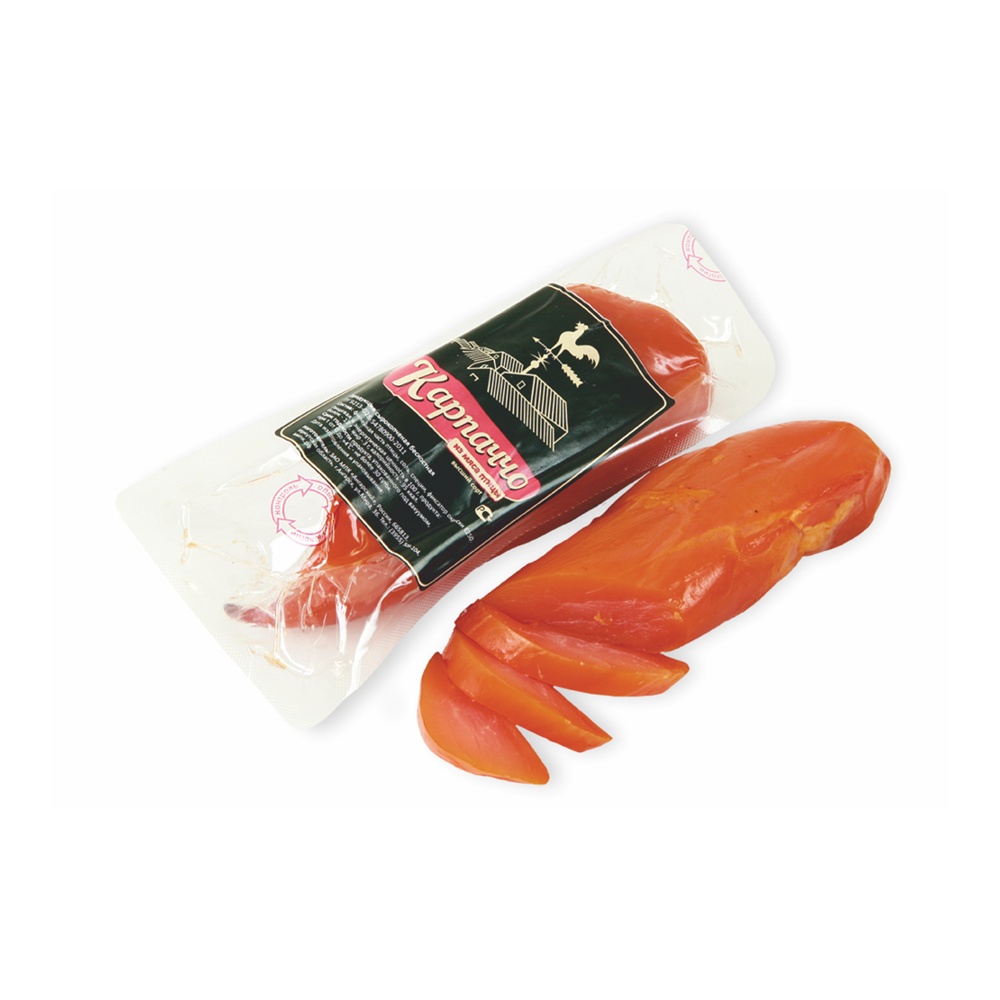 Карпаччо из мяса птицы с/к вес в/у Ангарский МК