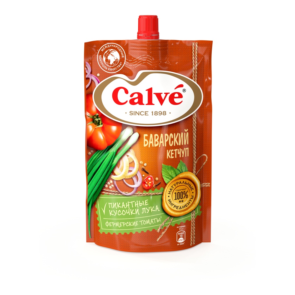 Кетчуп Кальве Баварский 350г