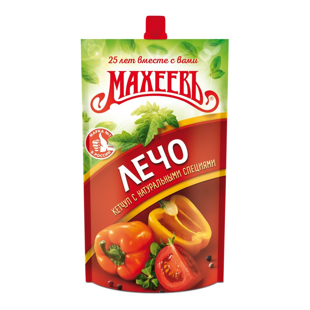 Кетчуп Махеевъ Лечо 300г дой-пак с дозатором