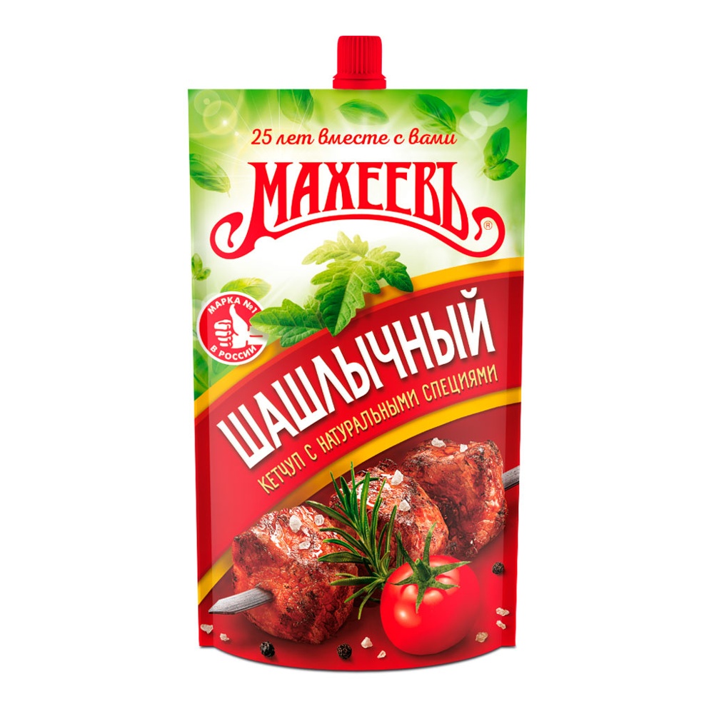 Кетчуп Махеевъ Шашлычный 300г дой-пак с дозатором