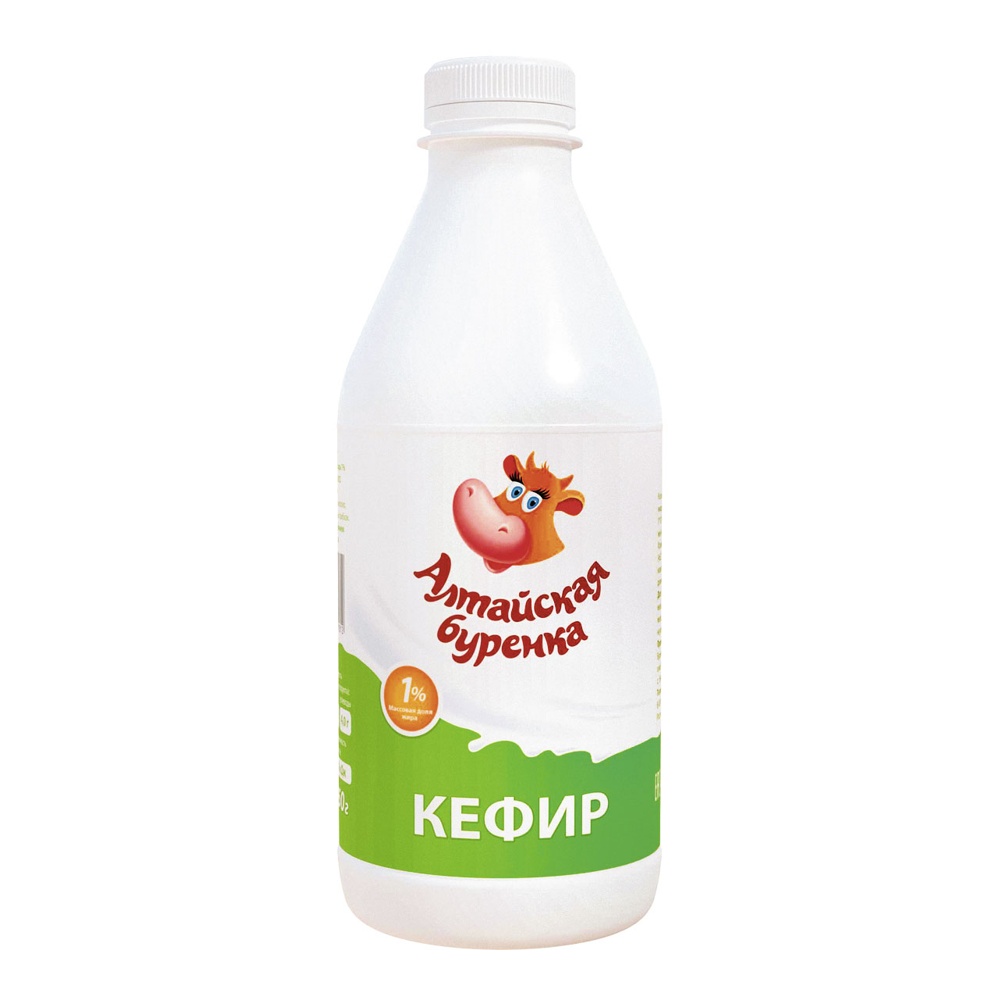 Кефир Алтайская Буренка 1% 850г