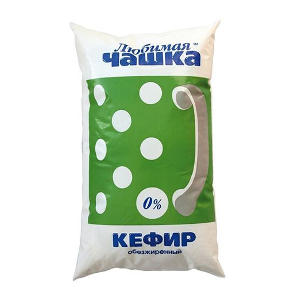 Кефир Любимая Чашка обезжиренный 900г п/п